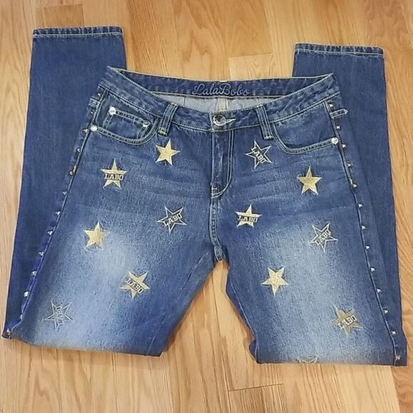 LalaBoBo Jeans Size 28 - Picture 1 of 12